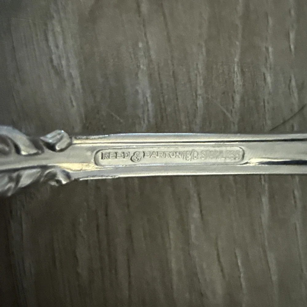 Reed & Barton‎ 1800 Stainless Steel Serving Spoon